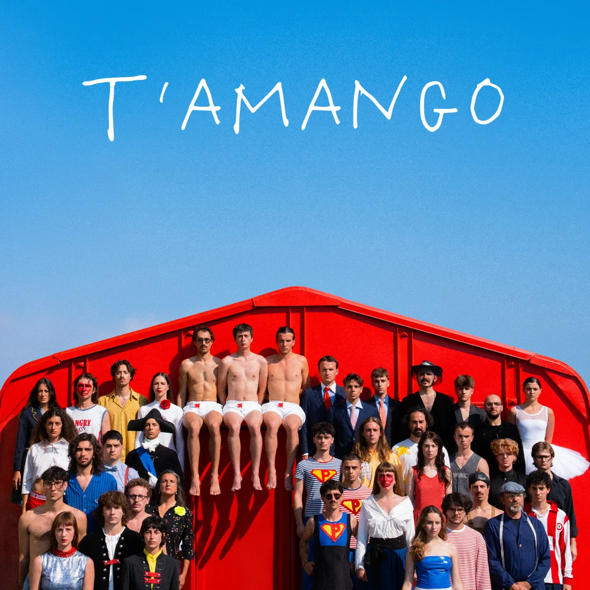 T'AMANGO — copertina dell'album